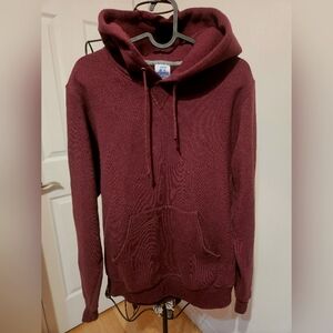 Unisex burgundy Hoodie‎